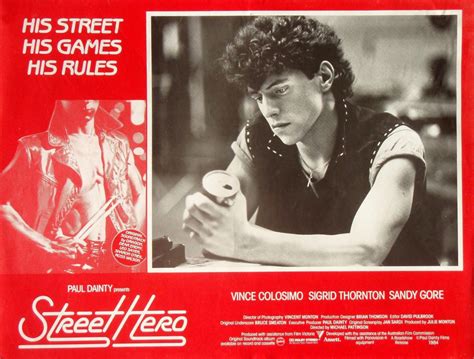 Street Hero (1984) film online,Michael Pattinson,Vince Colosimo,Sigrid Thornton,Sandy Gore,Bill Hunter